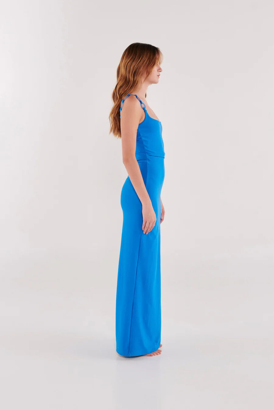 BAHAMA BLUE MAXI DRESS