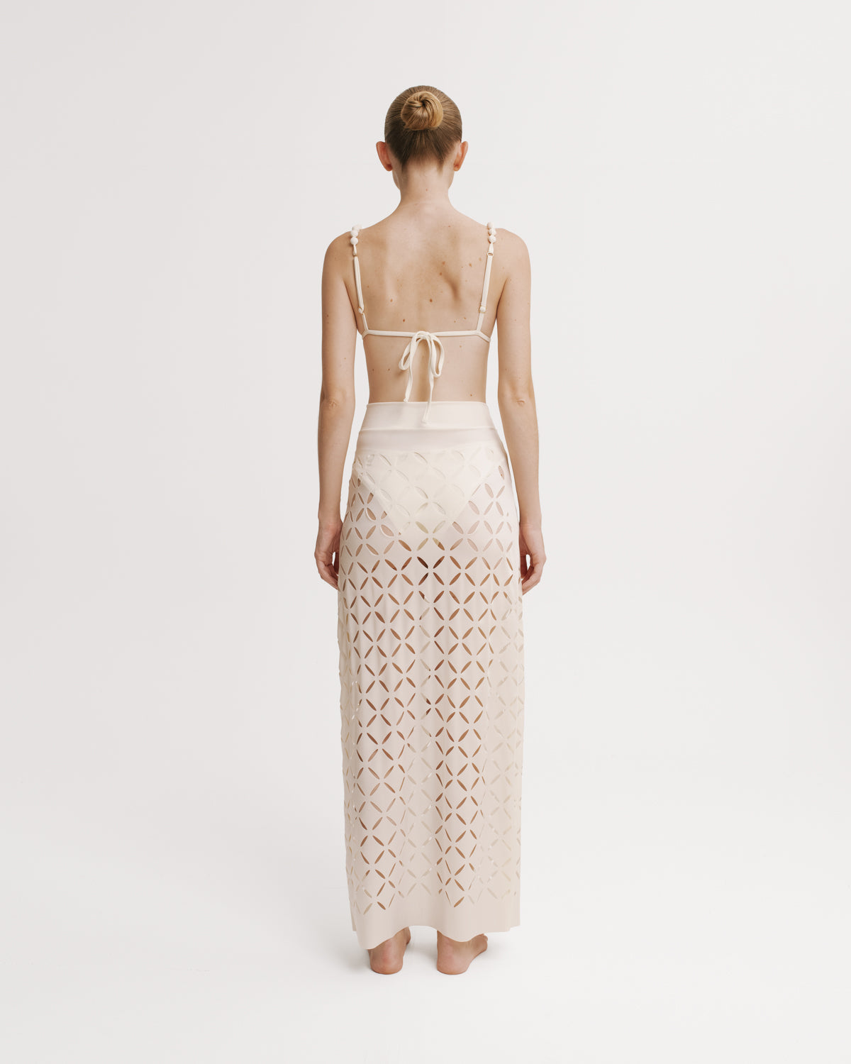 FILIPA CREAM SKIRT