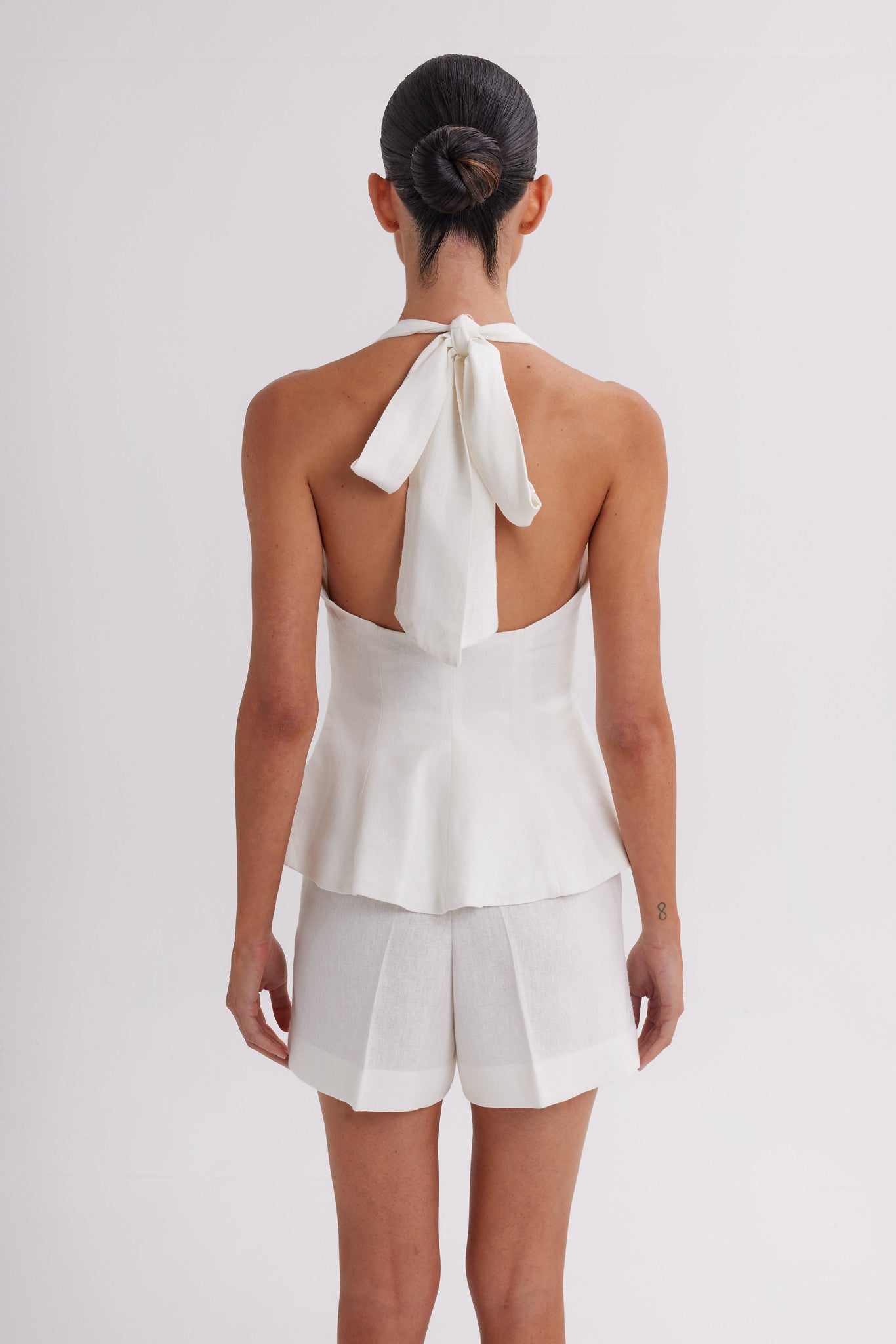 ELOWEN BRUNA SET SHORT IVORY