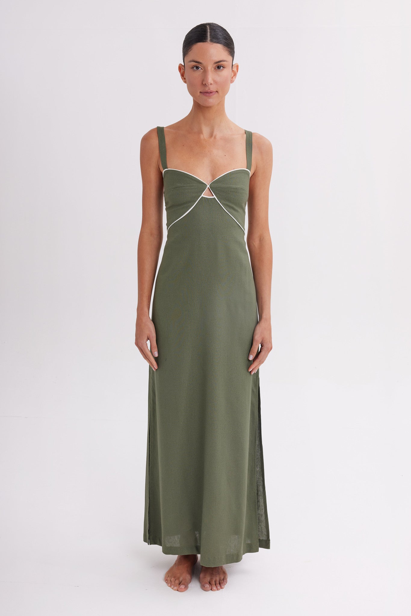 AMARA DRESS MILITARY RIVOR