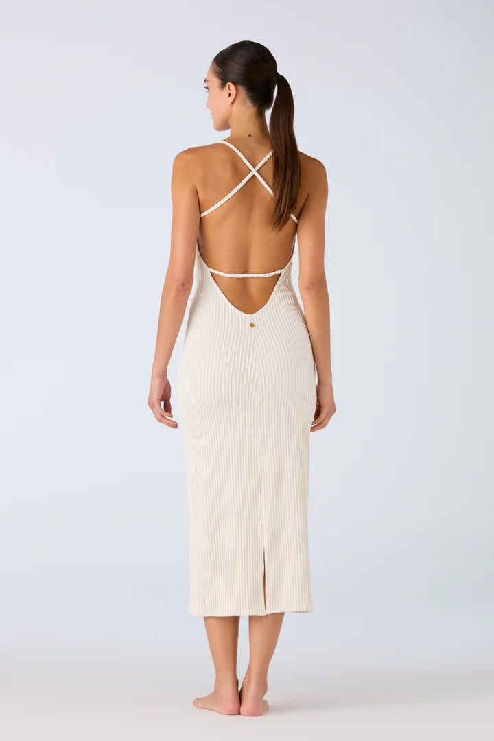 ARRECIFE SHELL IVORY DRESS