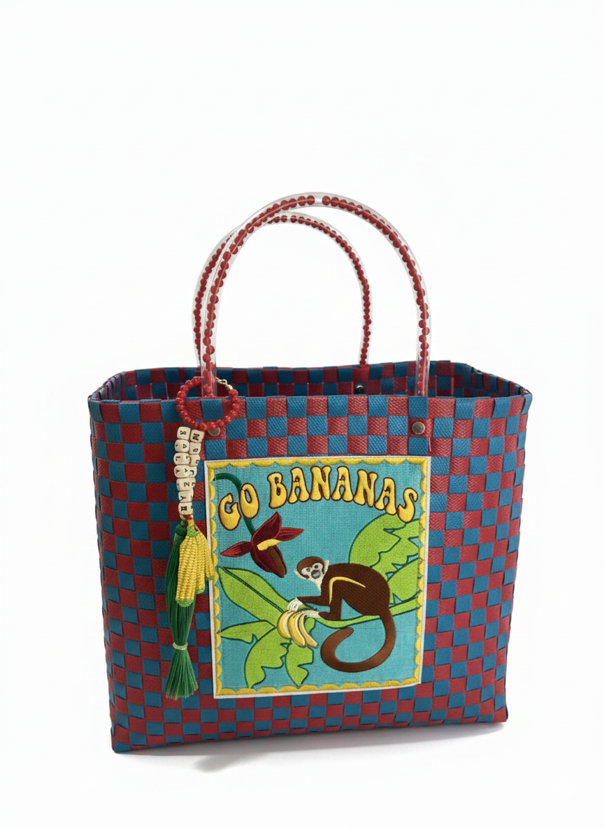 CARTERA RED BLUE GO BANANAS