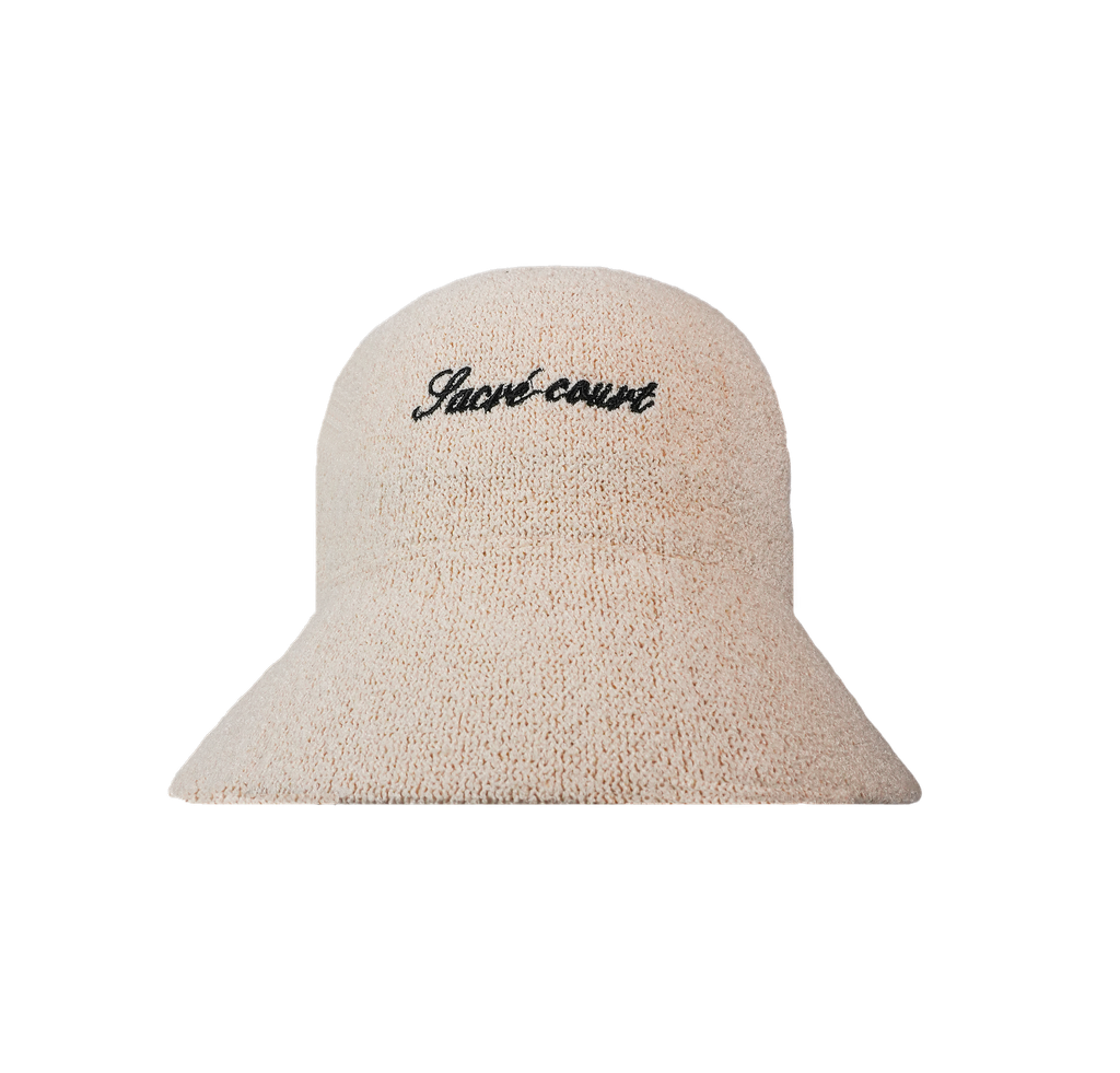 BUCKET TEJIDO BEIGE