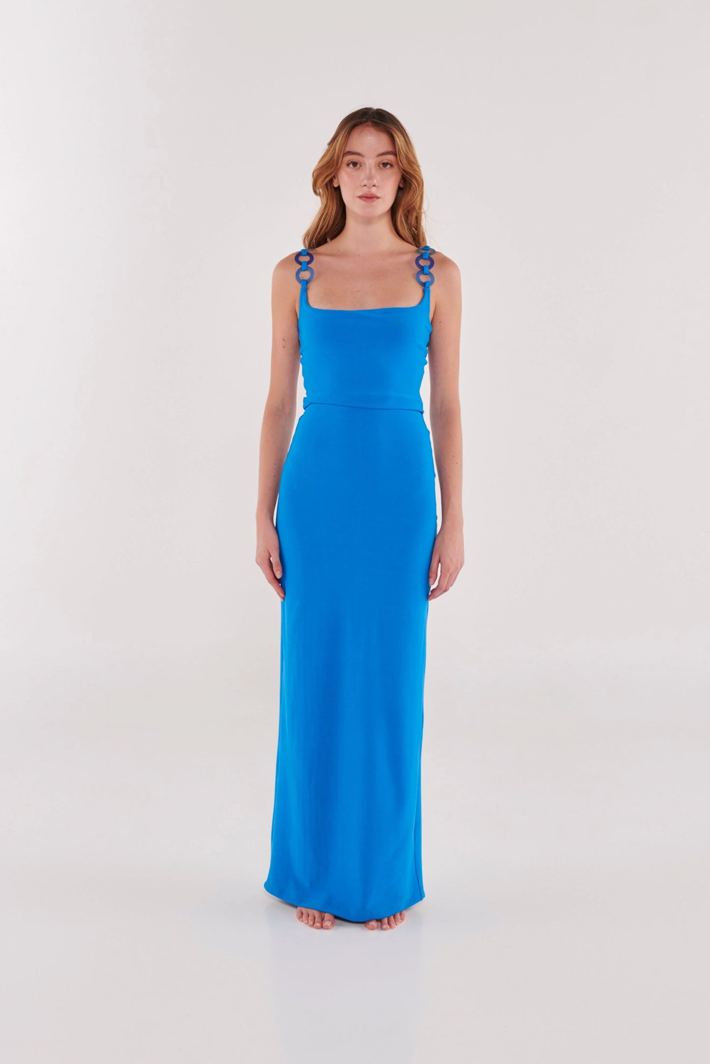 BAHAMA BLUE MAXI DRESS