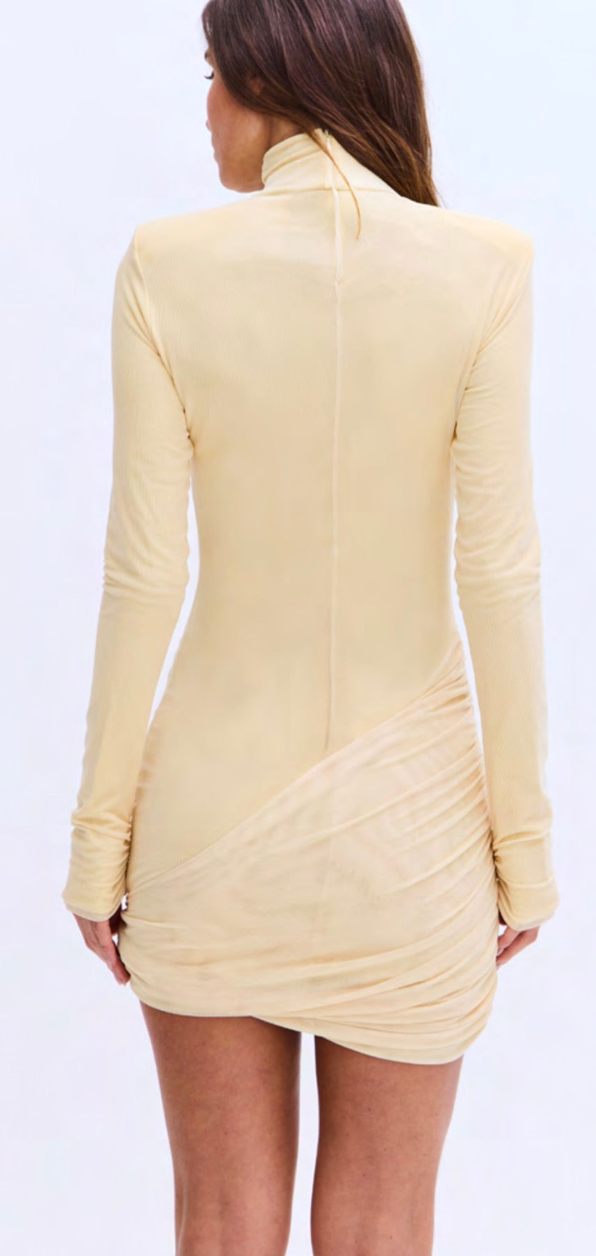 DRESS LIDIA SOFT BUTTER