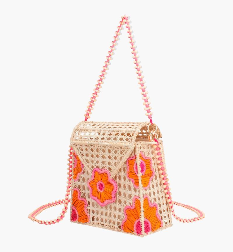 CARTERA LEAFY PINK
