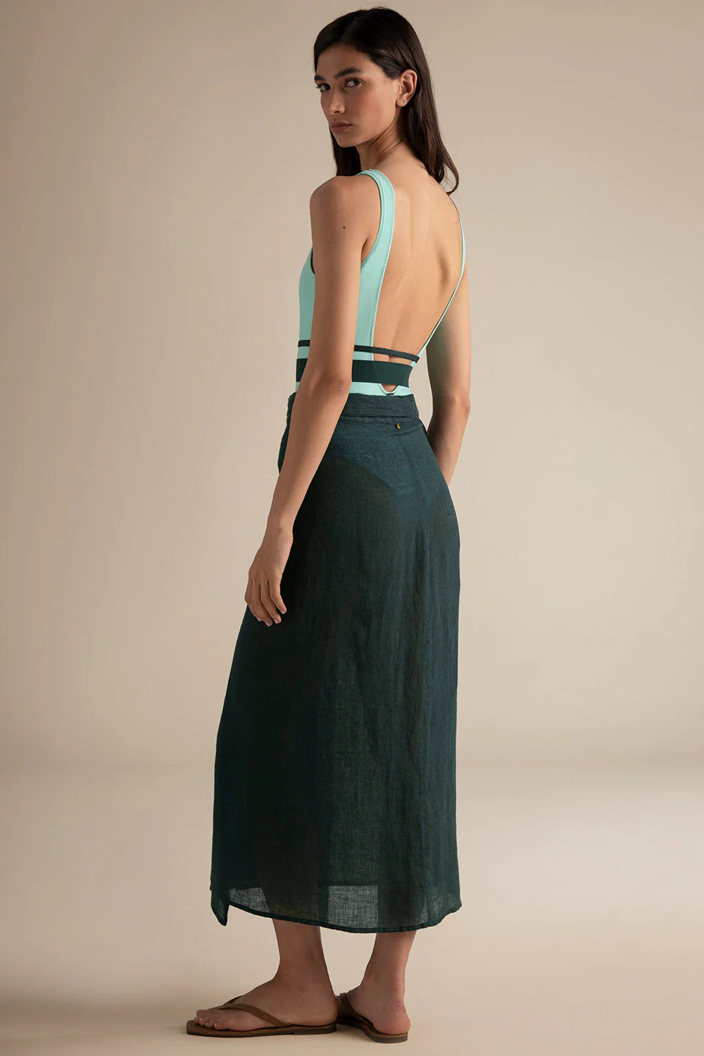GREEN SKIRT