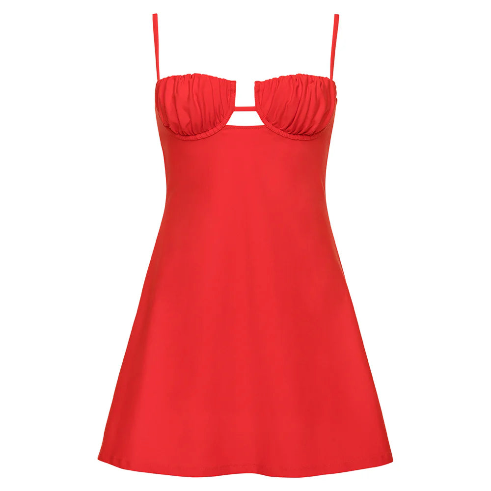 CHERRY PERAL DRESS