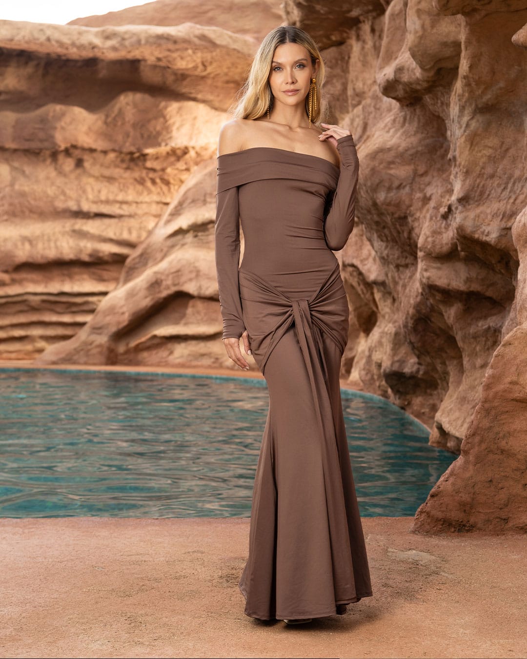 CHOCOLATE DRESS