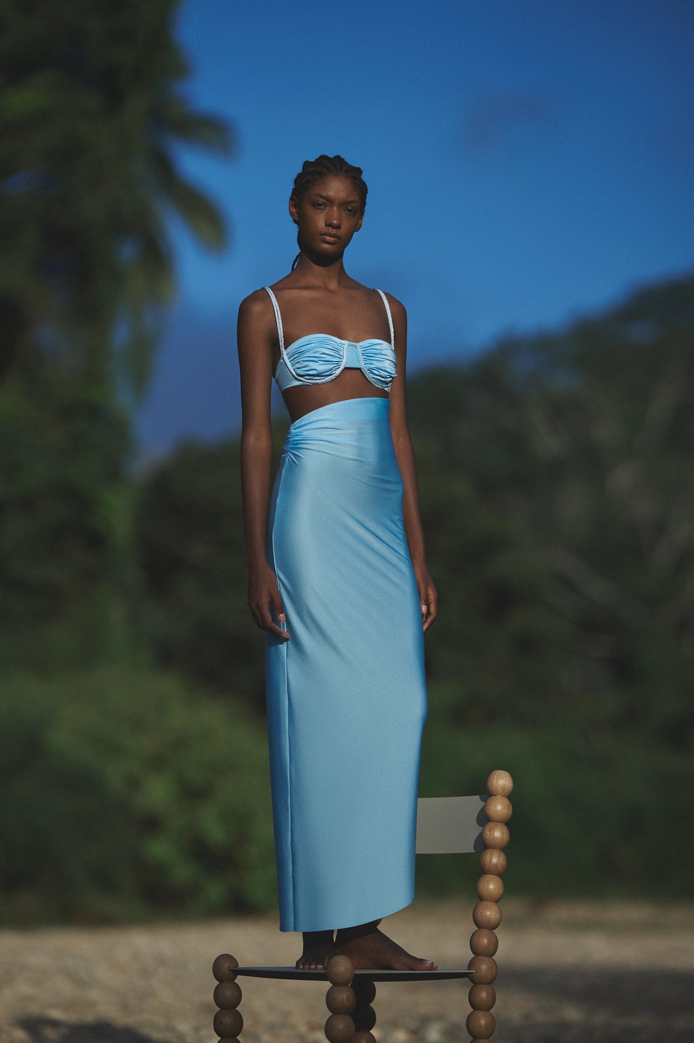 LULA DRESS AGUAS