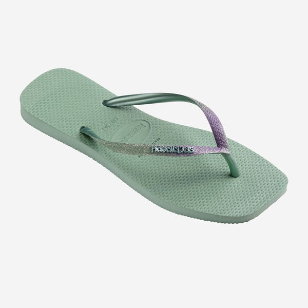 SQUARE GLITTER HAVAIANAS ARGILACLAY