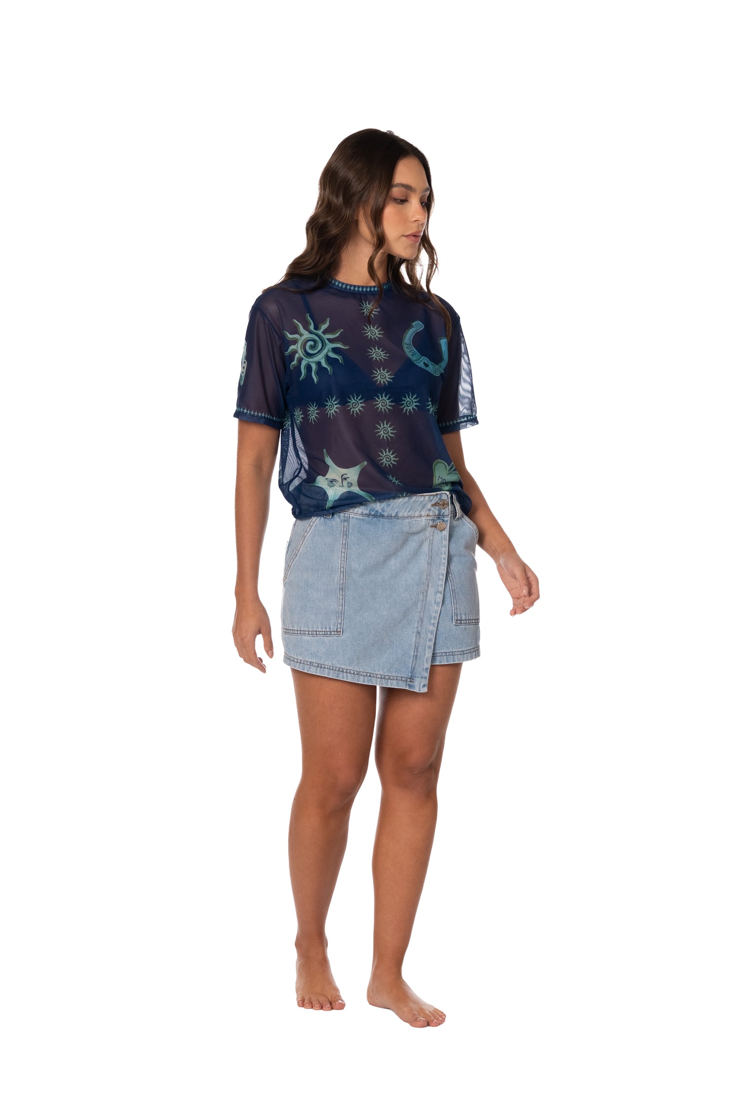 AMULETO MESH SHIRT