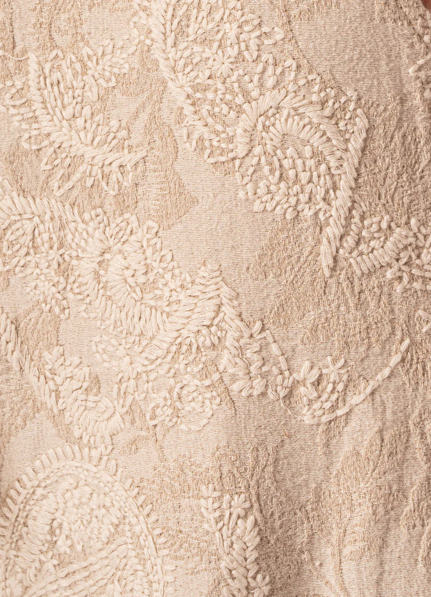 STITCHED GARDEN OPHELIA SET BEIGE