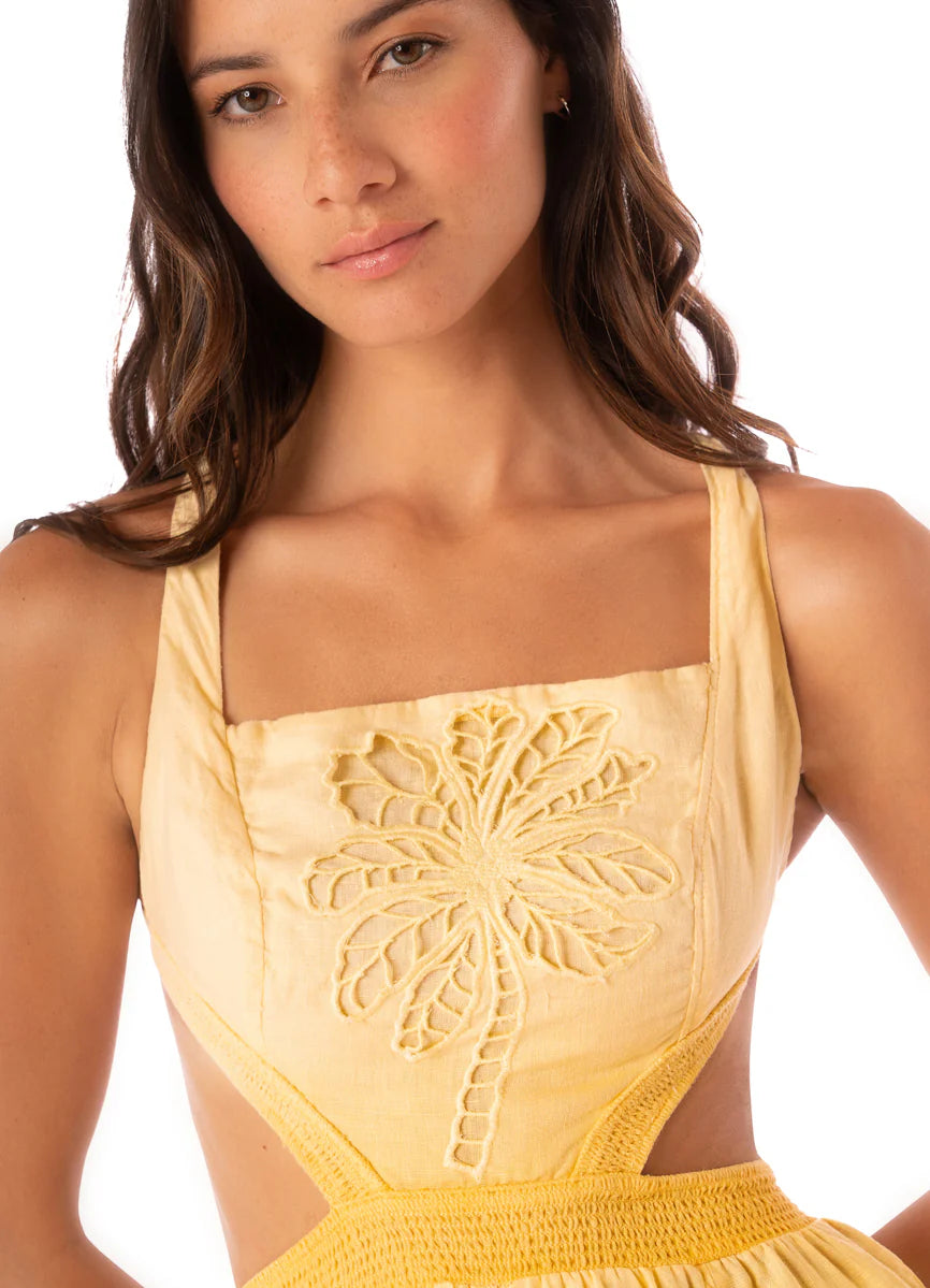 BOHO SUNRISE CANARY LONG DRESS