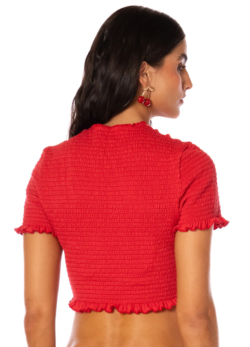 CROP TOP CHERRY BOMB NERINA