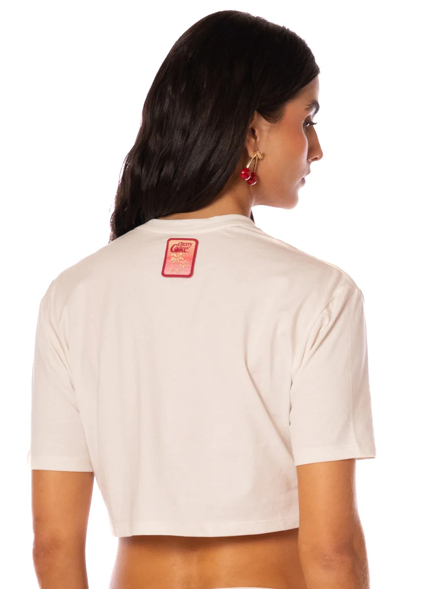 COKE CRUSH CROP TOP