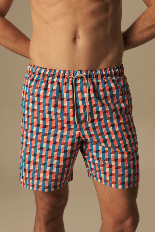 SHORT MEN CUADROS 17052