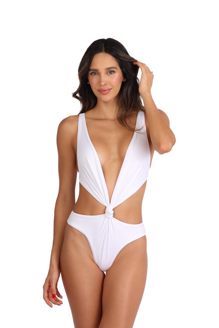 WHITE KNOT ONE PIECE