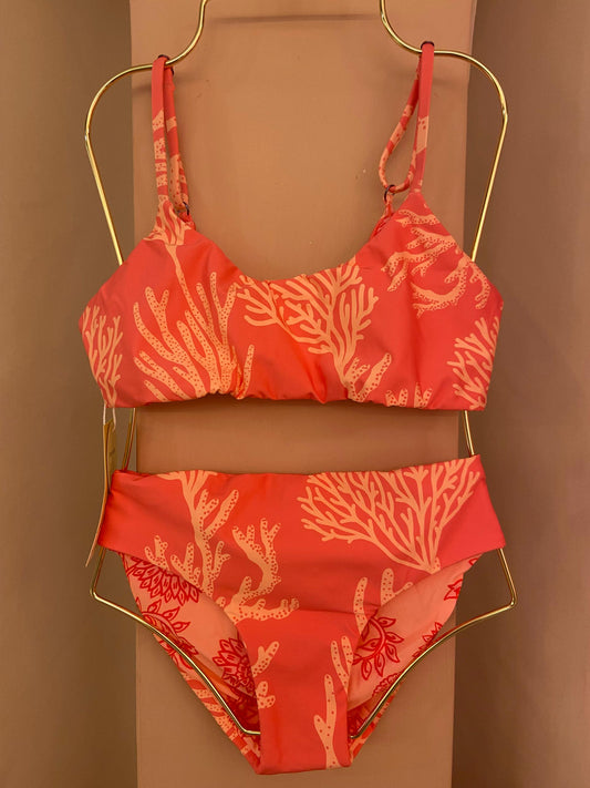 UTAH GIRLS PINK BIKINI SET