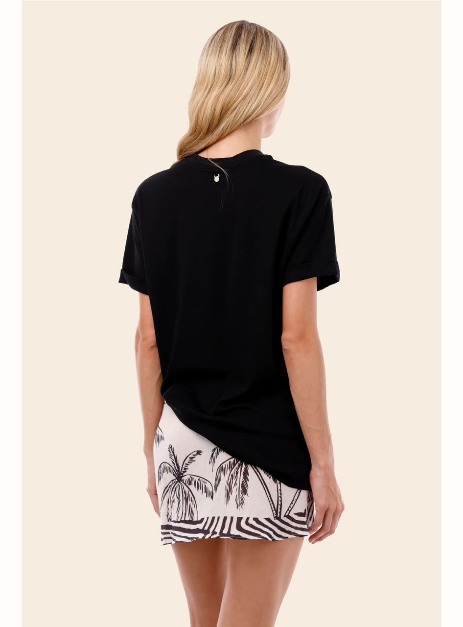 BLACK KAIN OVERSIZE T-SHIRT