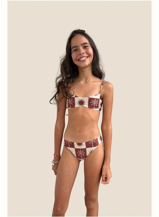 SUNRISE PALM HALO KID SET