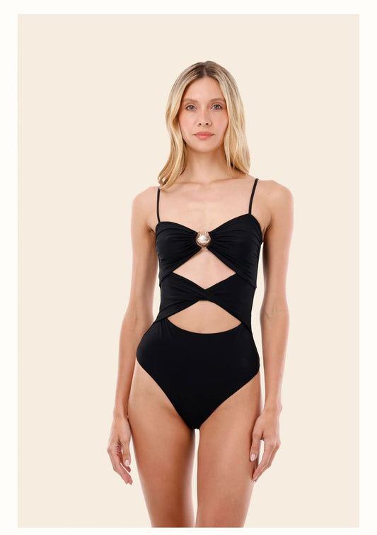 BLACK CONCHA ONE PIECE