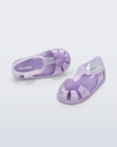 MINI MELISSA HIP HEART BALLERINA LILAC