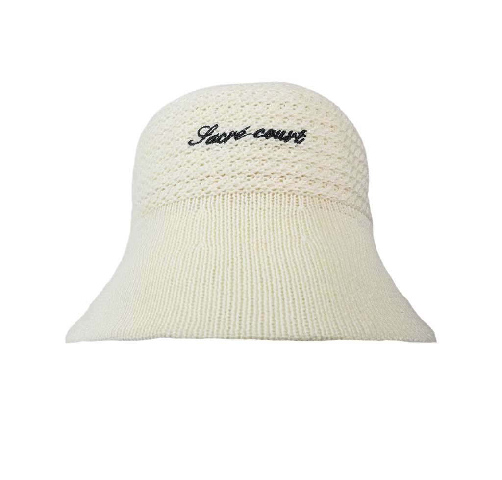 BUCKET TEJIDO BEIGE