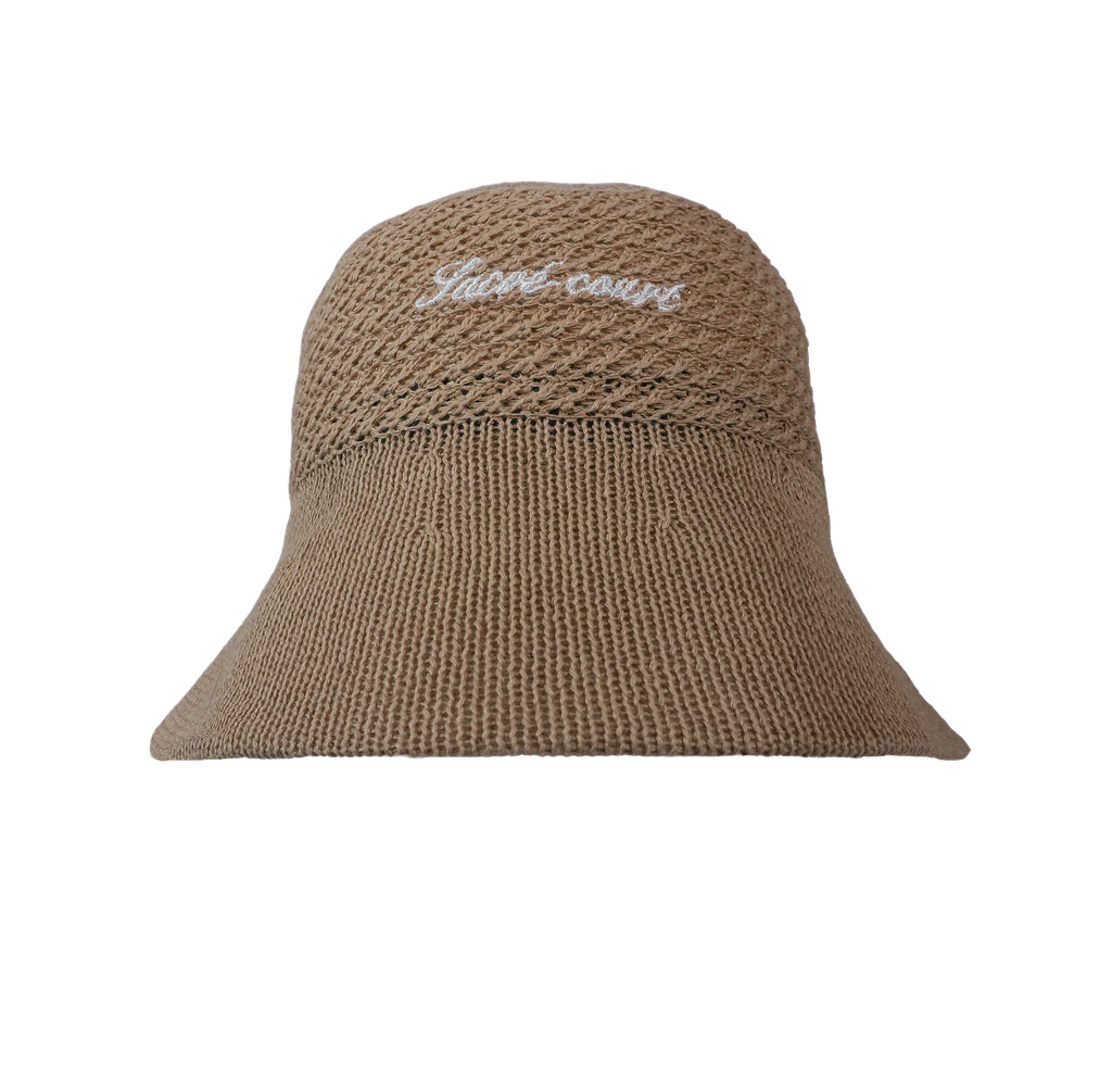 BUCKET TEJIDO BEIGE