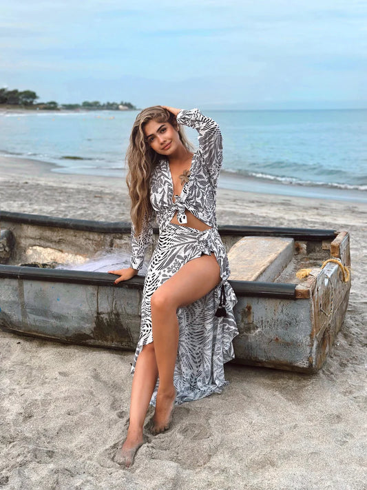 SIENNA ESTRELLA BLACK AND WHITE SET