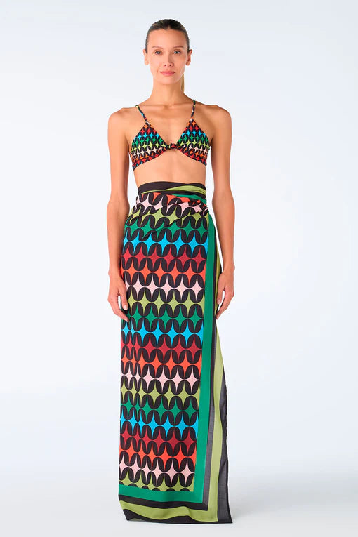 SUNSET TROPICS SARONG