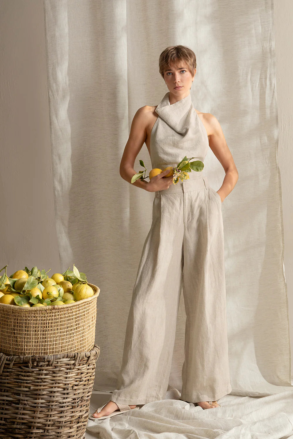 SET LINO BEIGE PANTS