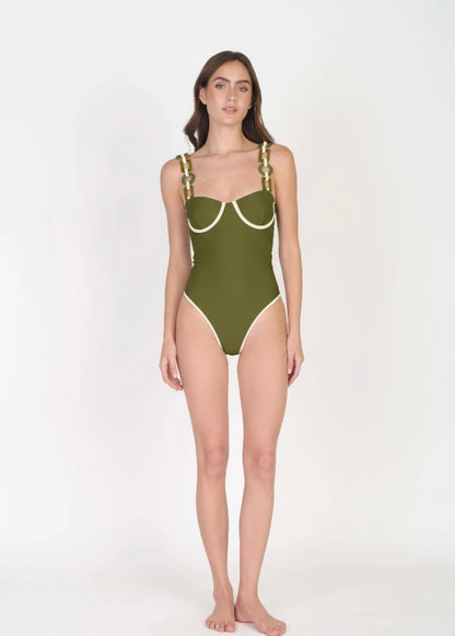 OLIVE CHARM ONE PIECE
