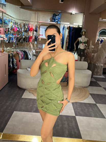 VESTIDO DE PUNTO CORTO