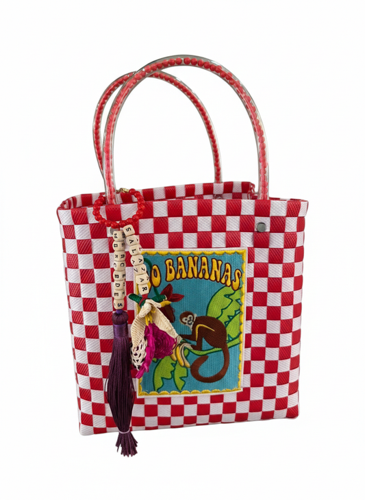 CARTERA GO BANANAS RED MINI