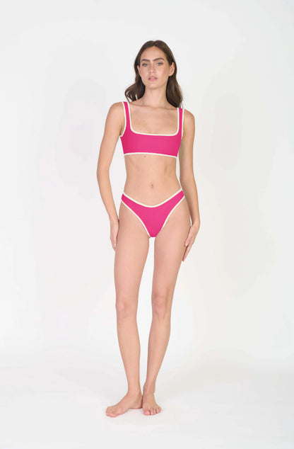 FUCHSIA SKYLINE BIKINI
