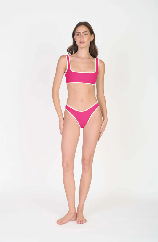 FUCHSIA SKYLINE BIKINI