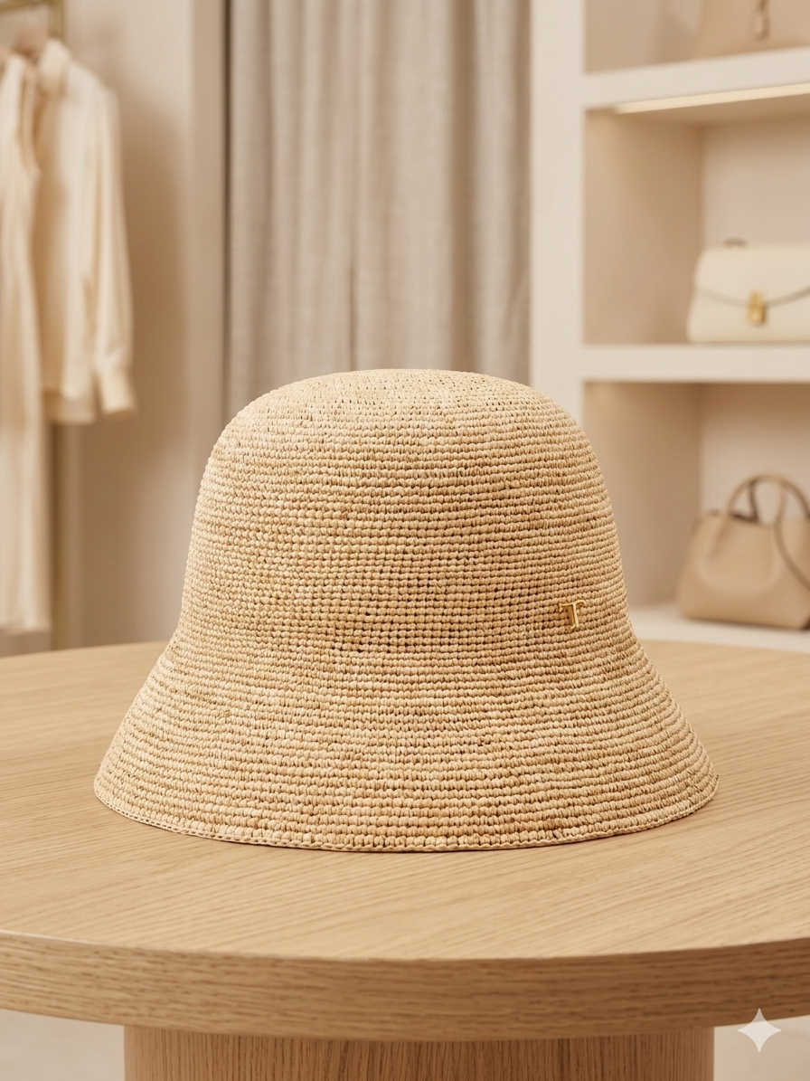 SOMBRERO BEIGE TOUCHE