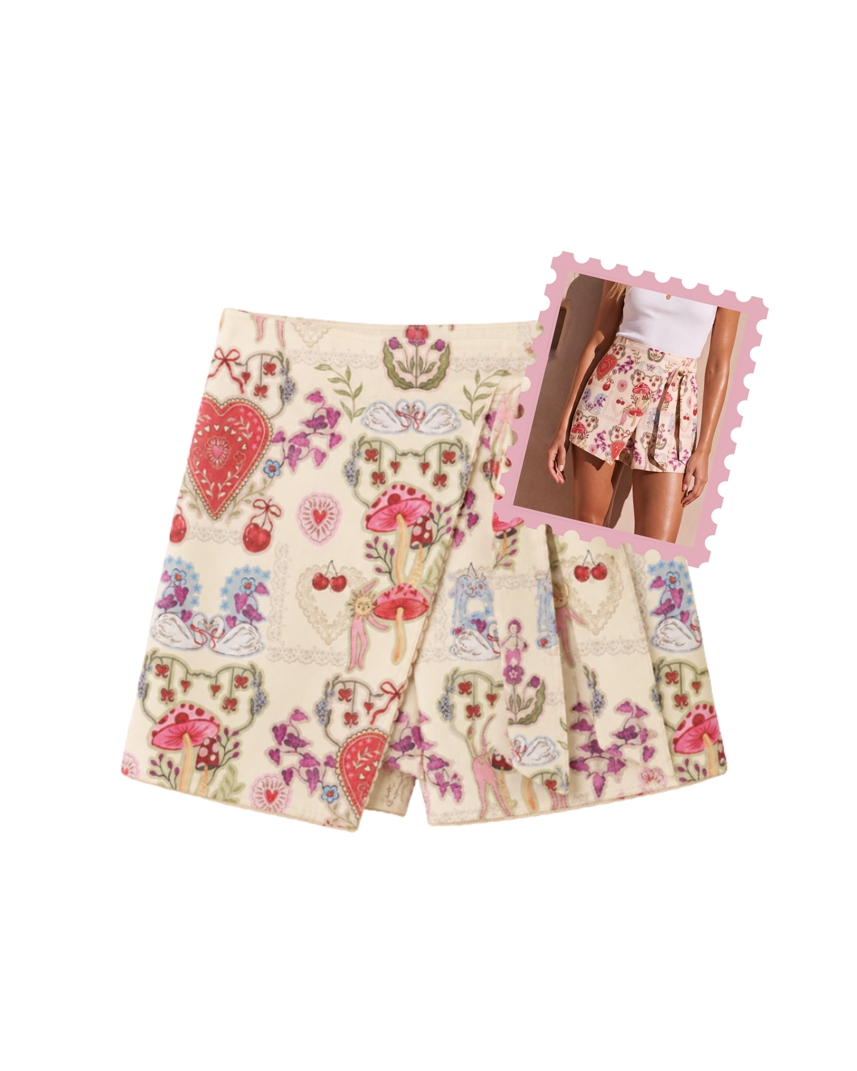 LOVESSENCE WRAP SHORT