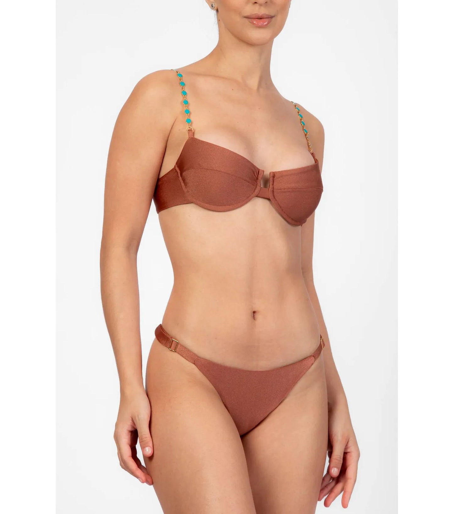 BIKINI BRONCE MEIA TACA