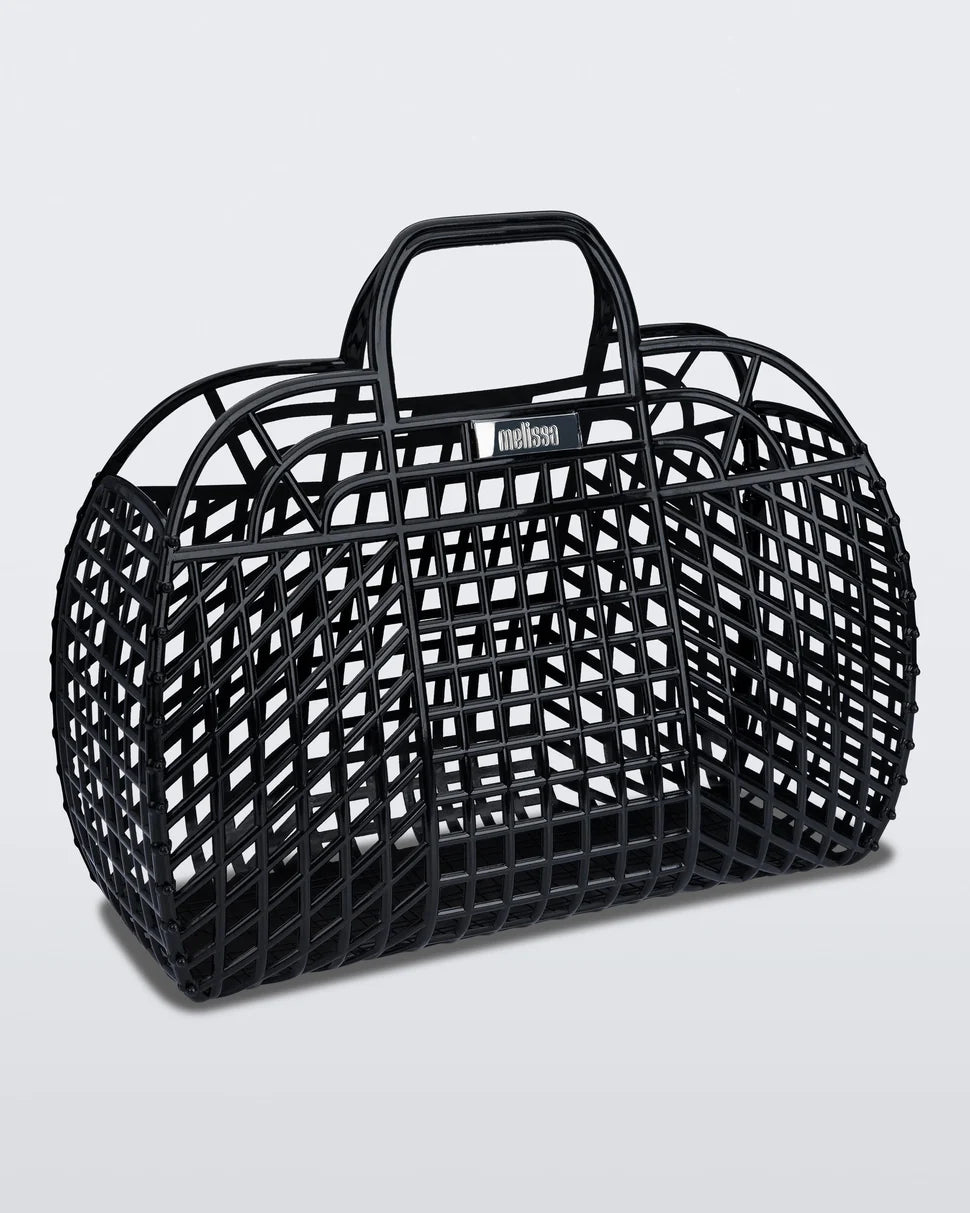 MELISSA REFRACTION BAG II BLACK