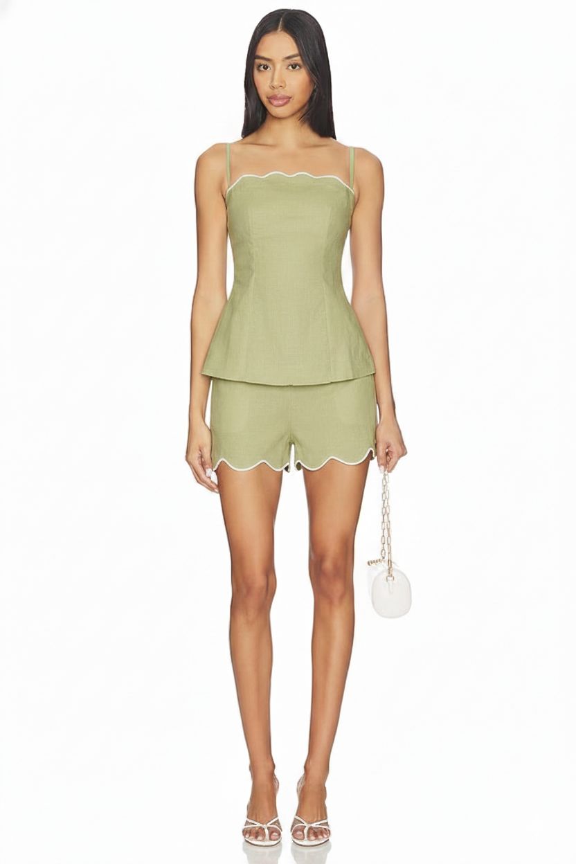 YAVIRA GREEN SET SHORT