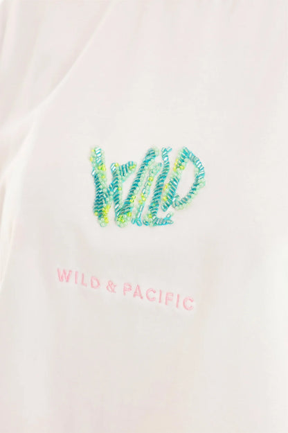 OPALINE AQUA WILD TEE