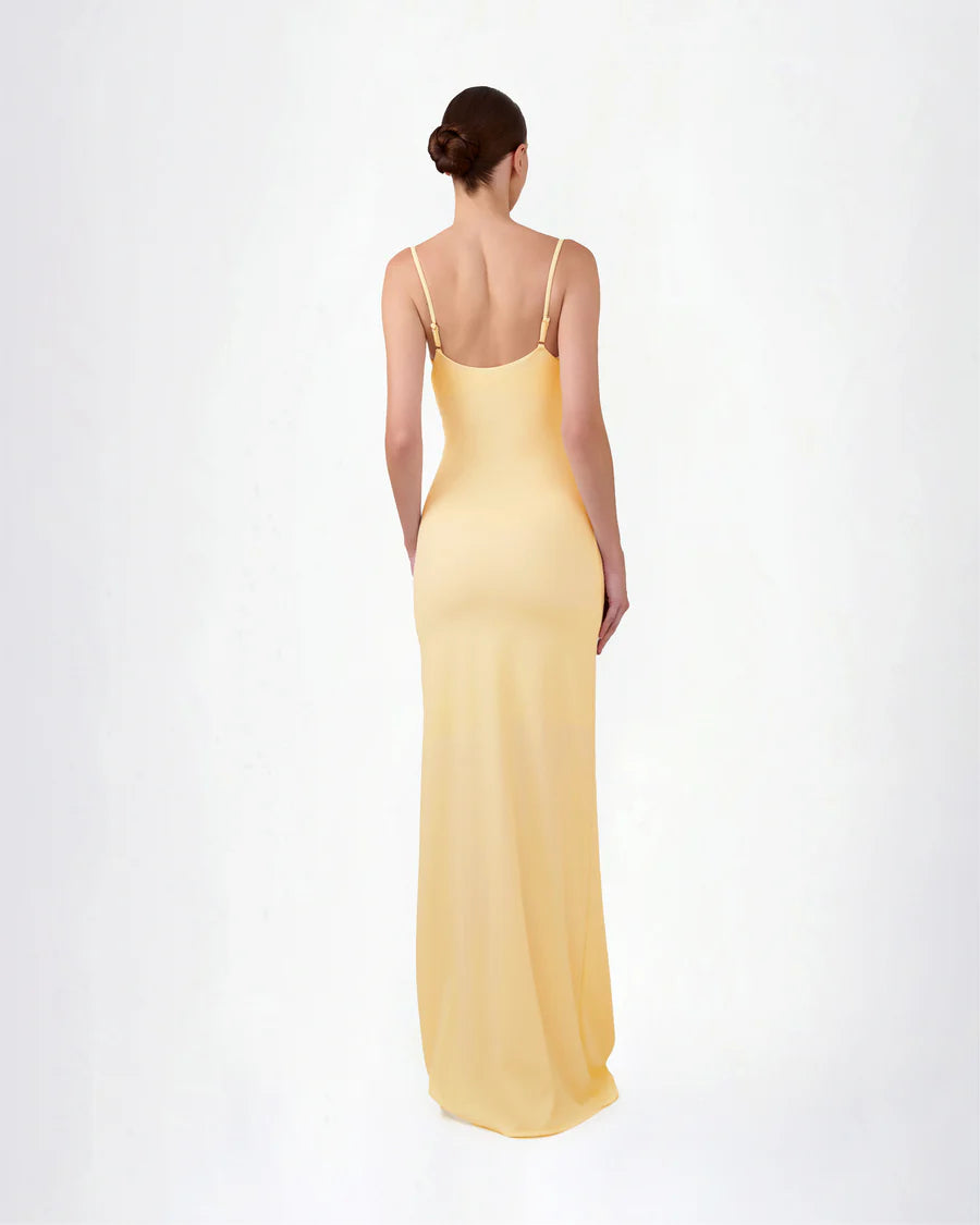 NORA DRESS BUTTERCREAM