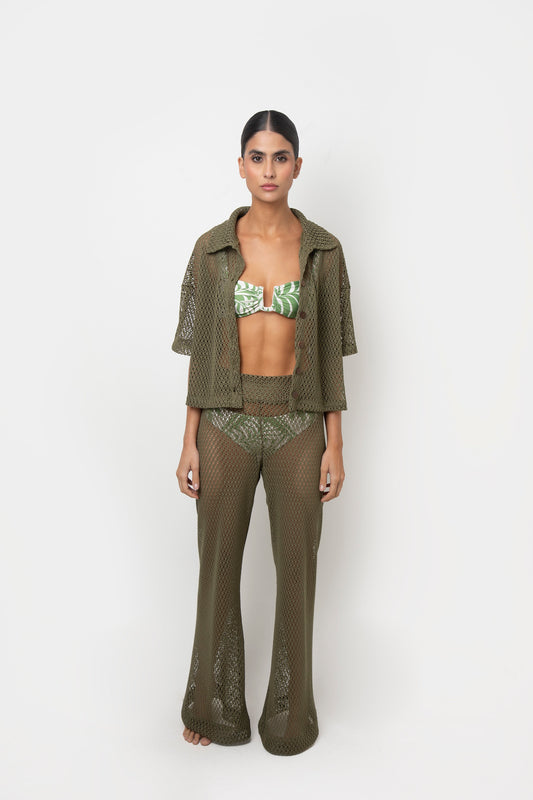 SIMONE ARMY SET GREEN