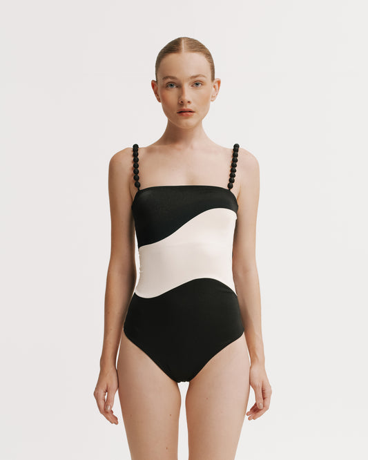 LARA BLACK ONE PIECE 15300