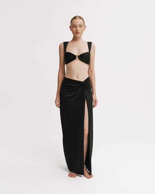 GABRIELLA SKIRT BLACK