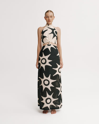 CAMILE SOLAR DRESS