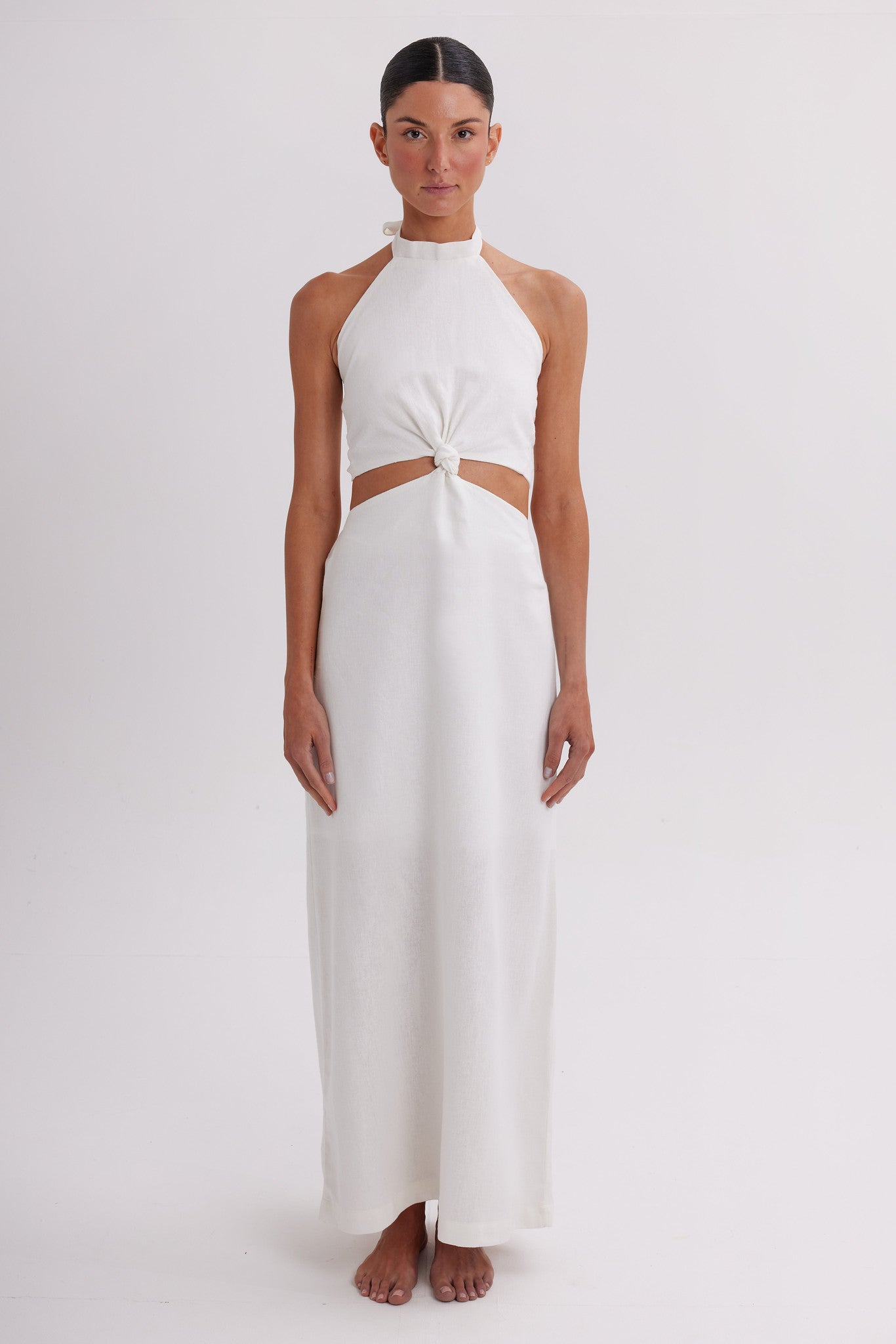 CAMILE DRESS IVORY