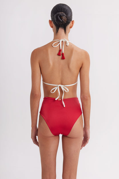 ISA LOLA ESCARLATA HIGH-RISE PANTY